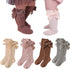 Velvet Bows on Socks Socks Little Palace Store
